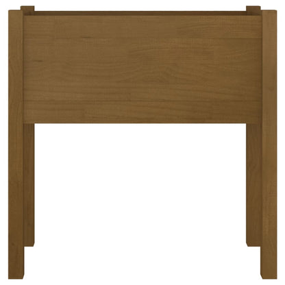 vidaXL Jardinières 2 pcs Marron miel 70x31x70 cm Bois de pin massif