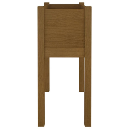 vidaXL Jardinières 2 pcs Marron miel 70x31x70 cm Bois de pin massif