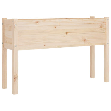 vidaXL Jardinière 110x31x70 cm Bois de pin massif