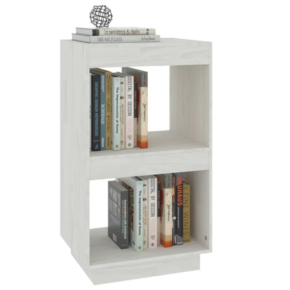 vidaXL Bibliothèque blanc 40x35x71 cm pin massif