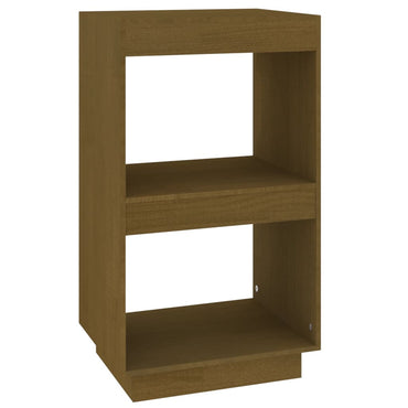 vidaXL Bibliothèque marron miel 40x35x71 cm pin massif