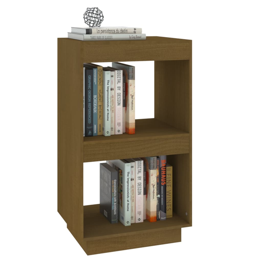vidaXL Bücherregal Honigbraun 40x35x71 cm Massivholz Kiefer