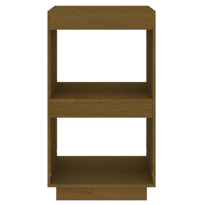 vidaXL Bücherregal Honigbraun 40x35x71 cm Massivholz Kiefer