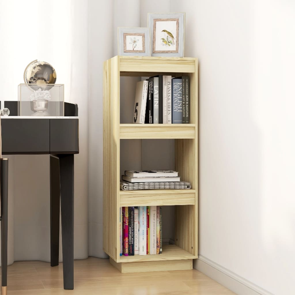 vidaXL Bücherregal/Raumteiler 40x35x103 cm Massivholz Kiefer