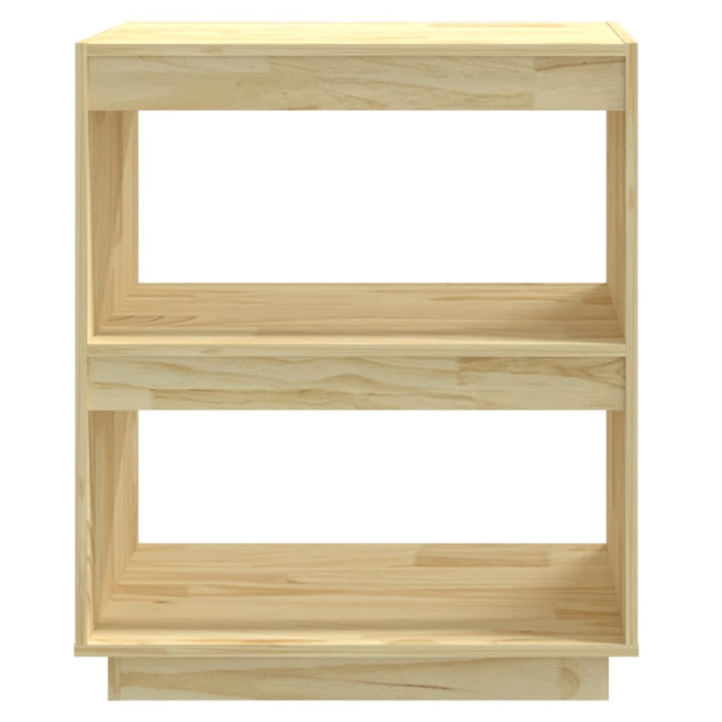 vidaXL Bibliothèque 60x35x71 cm Bois de pin massif