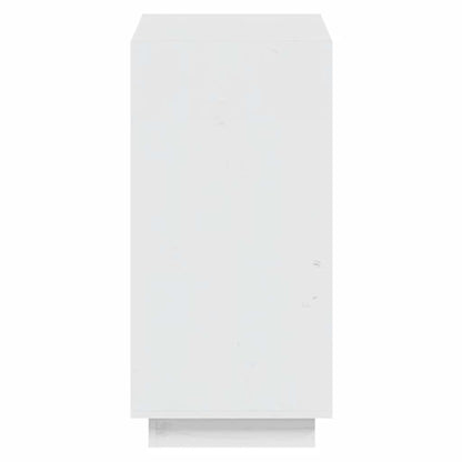 vidaXL Bibliothèque blanc 60x35x71 cm Bois de pin massif