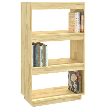 vidaXL Bibliothèque/Séparateur de pièce 60x35x103 cm Bois de pin massif