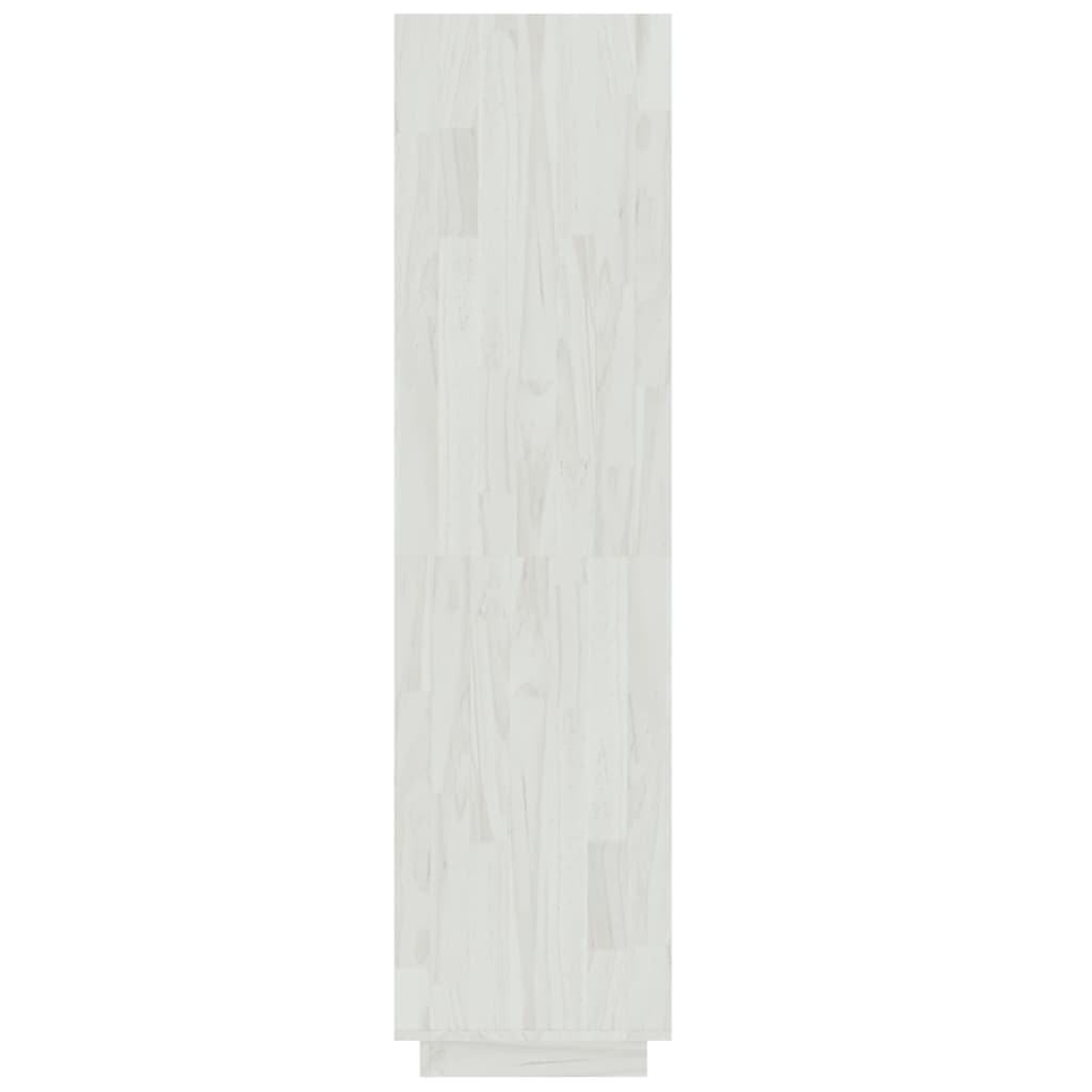vidaXL Bibliothèque/Séparateur de pièce Blanc 60x35x135 cm Bois de pin massif