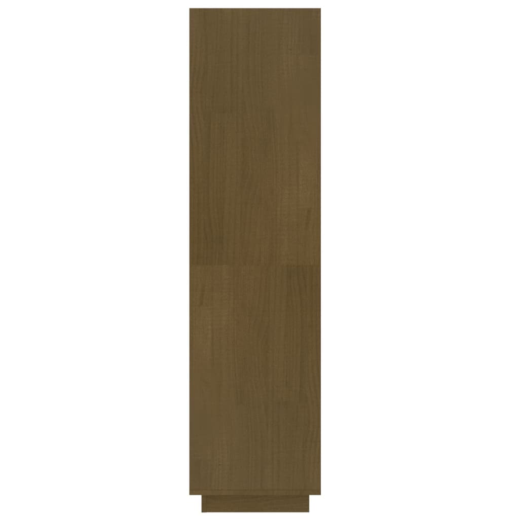 vidaXL Bibliothèque/Séparateur de pièce Marron Miel 60x35x135 cm Bois de pin massif
