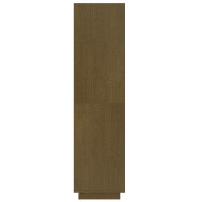 vidaXL Bibliothèque/Séparateur de pièce Marron Miel 60x35x135 cm Bois de pin massif