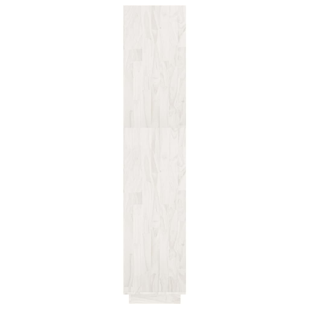 vidaXL Étagère/Séparateur de pièce blanc 60x35x167 cm pin massif