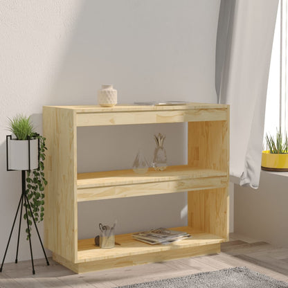 vidaXL Bibliothèque 80x35x71 cm Bois de pin massif