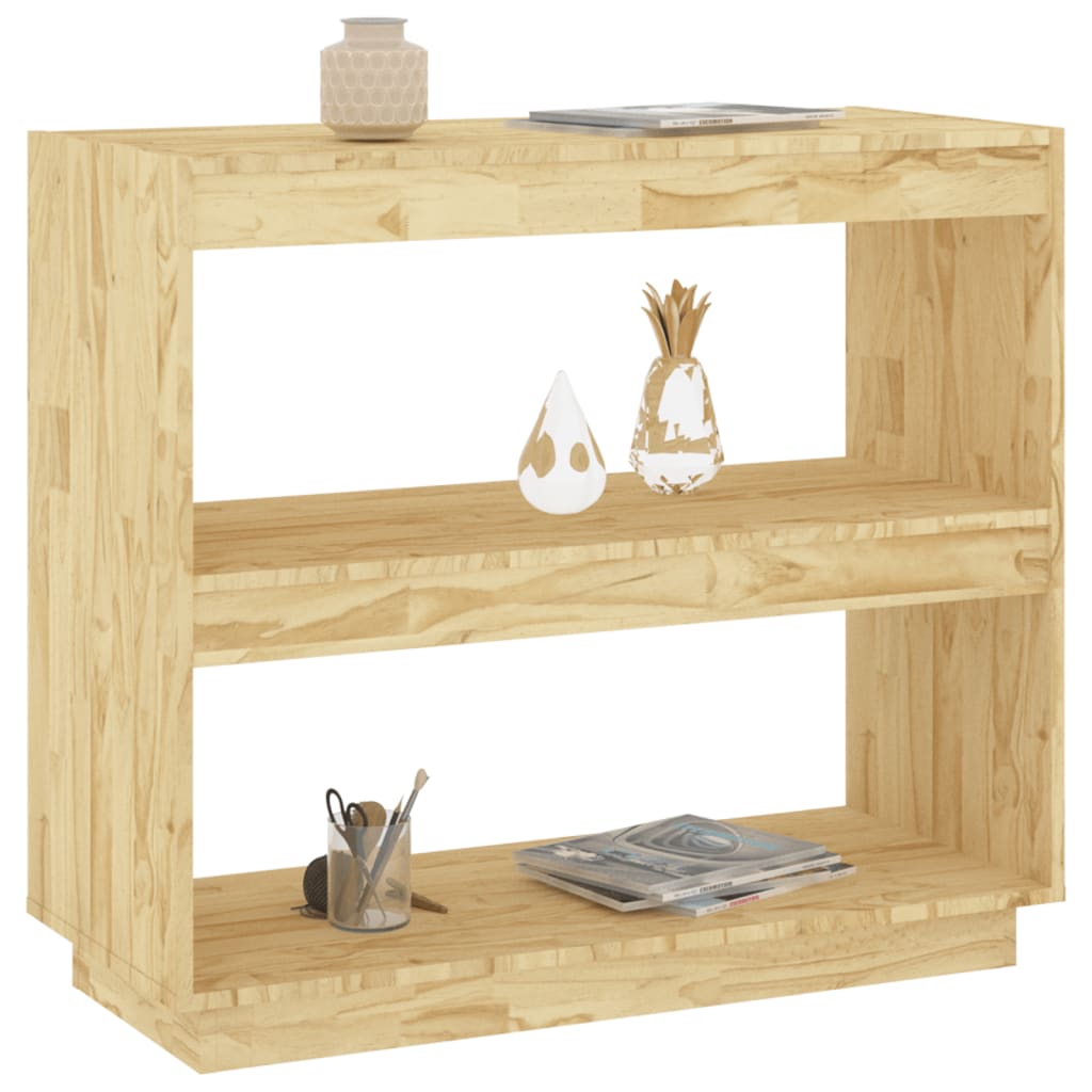 vidaXL Bibliothèque 80x35x71 cm Bois de pin massif