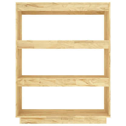 vidaXL Bücherregal/Raumteiler 80x35x103 cm Massivholz Kiefer