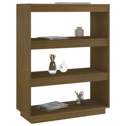 vidaXL Étagère/Séparateur de pièce Marron Miel 80x35x103 Bois de pin massif