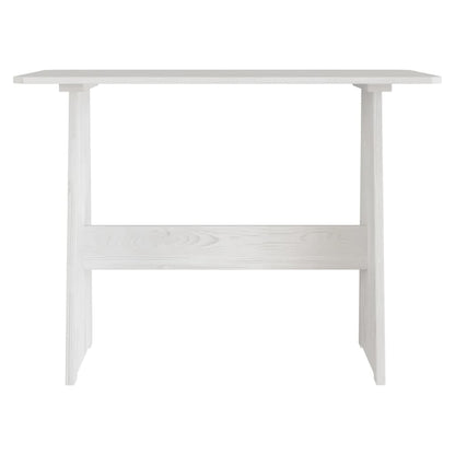 vidaXL Ensemble banquette d'angle 3 pcs REINE blanc pin massif