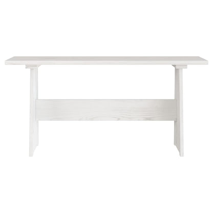 vidaXL Ensemble banquette d'angle 3 pcs REINE blanc pin massif