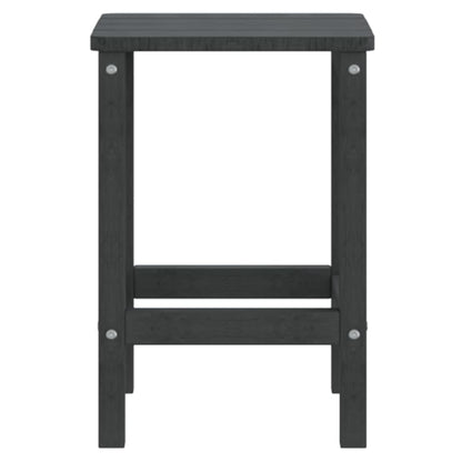 vidaXL Garten Adirondack-Tisch Anthrazit 38x38x46 cm HDPE