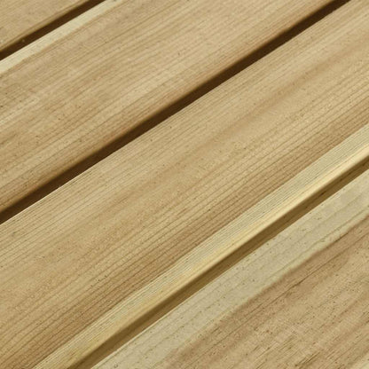 vidaXL Picknicktisch mit Bänken 220x122x72 cm Kiefernholz Imprägniert
