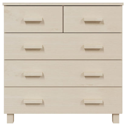 vidaXL Sideboard HAMAR Honigbraun 79x40x80 cm Massivholz Kiefer