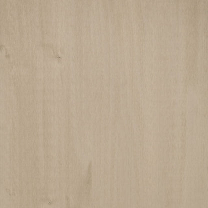 vidaXL Buffet HAMAR marron miel 90x40x80 cm bois de pin massif