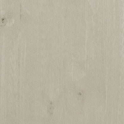 vidaXL Commode HAMAR Blanc 90x40x80 cm Bois de pin massif
