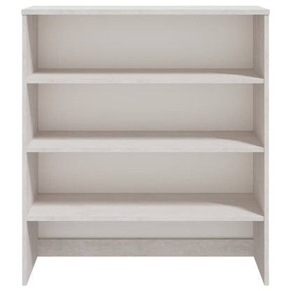 vidaXL Partie supérieure de buffet HAMAR blanc 90x30x100 cm bois massif
