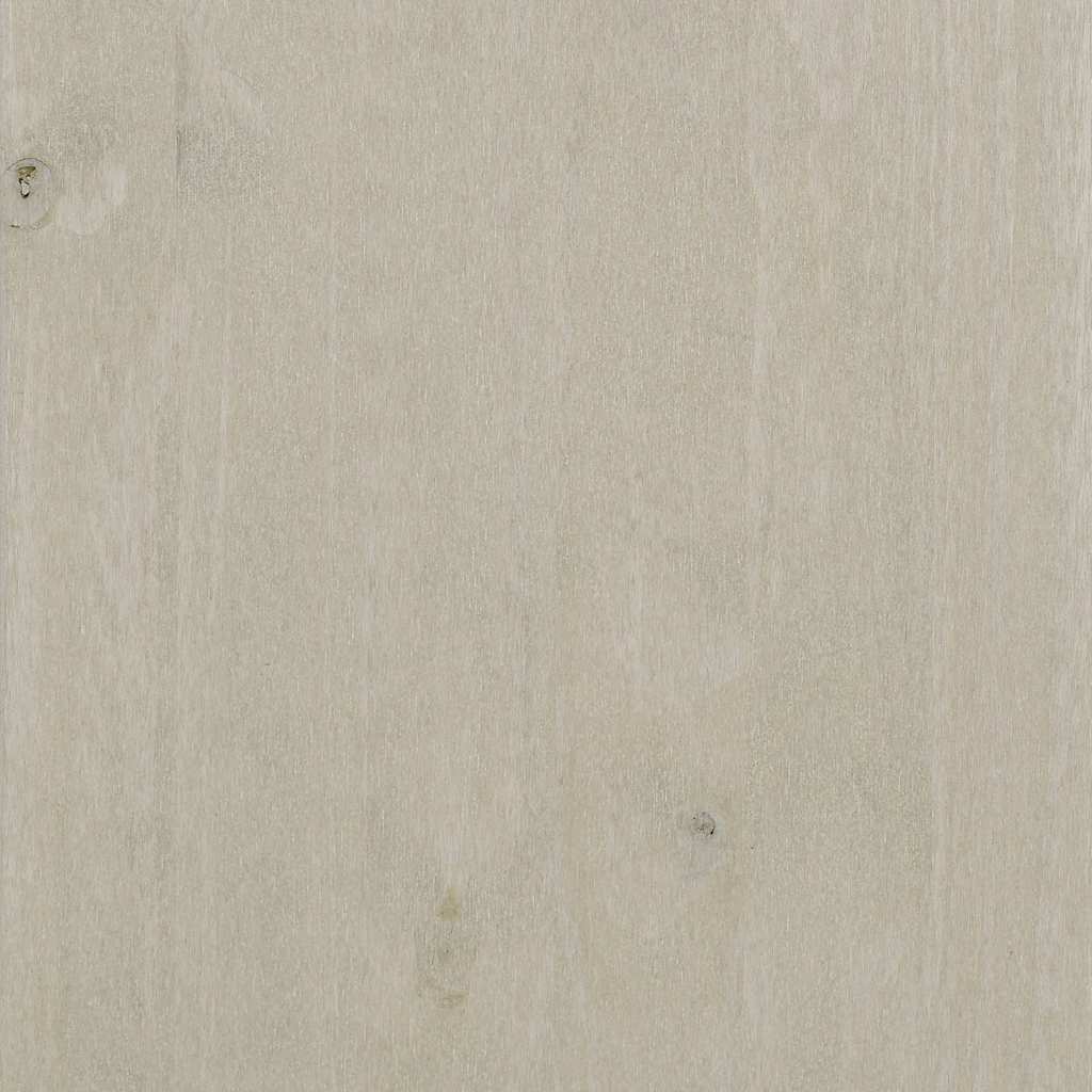 vidaXL Partie supérieure de buffet HAMAR blanc 90x30x100 cm bois massif
