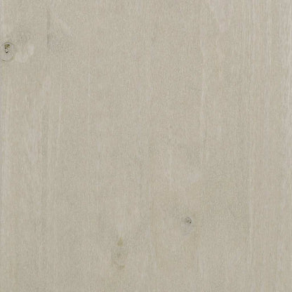 vidaXL Partie supérieure de buffet HAMAR blanc 90x30x100 cm bois massif