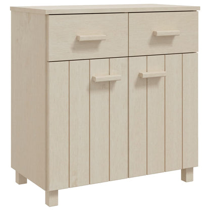 vidaXL Buffet HAMAR Bois de pin massif marron miel 79x40x80 cm