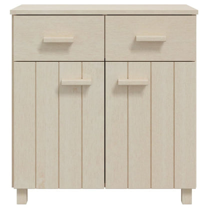 vidaXL Buffet HAMAR Bois de pin massif marron miel 79x40x80 cm