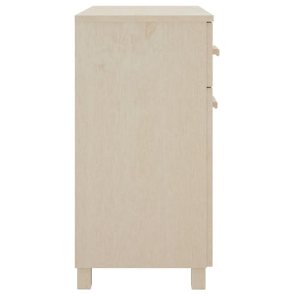 vidaXL Buffet HAMAR Bois de pin massif marron miel 79x40x80 cm