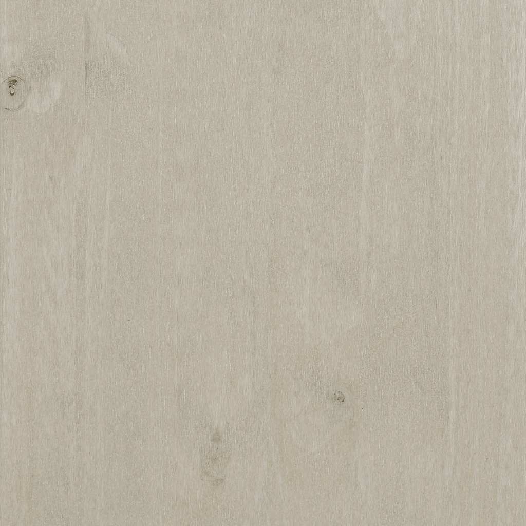 vidaXL Buffet HAMAR blanc 79x40x80 cm bois de pin massif