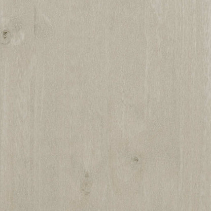 vidaXL Buffet HAMAR blanc 79x40x80 cm bois de pin massif