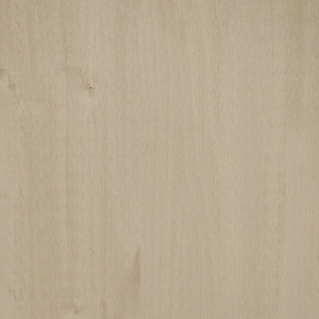 vidaXL Bahut HAMAR Bois de pin massif Marron miel 113x40x80 cm