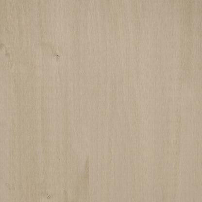 vidaXL Bahut HAMAR Bois de pin massif Marron miel 113x40x80 cm