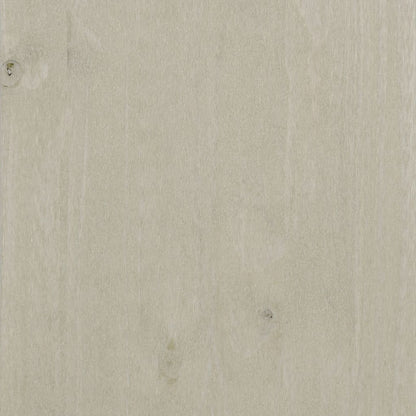 vidaXL Buffet HAMAR blanc 113x40x80 cm Bois de pin massif