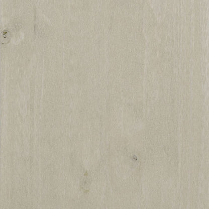 vidaXL Buffet HAMAR blanc 113x40x80 cm Bois de pin massif