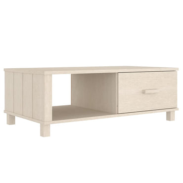 vidaXL Buffet HAMAR marron miel 100x55x35 cm pin massif