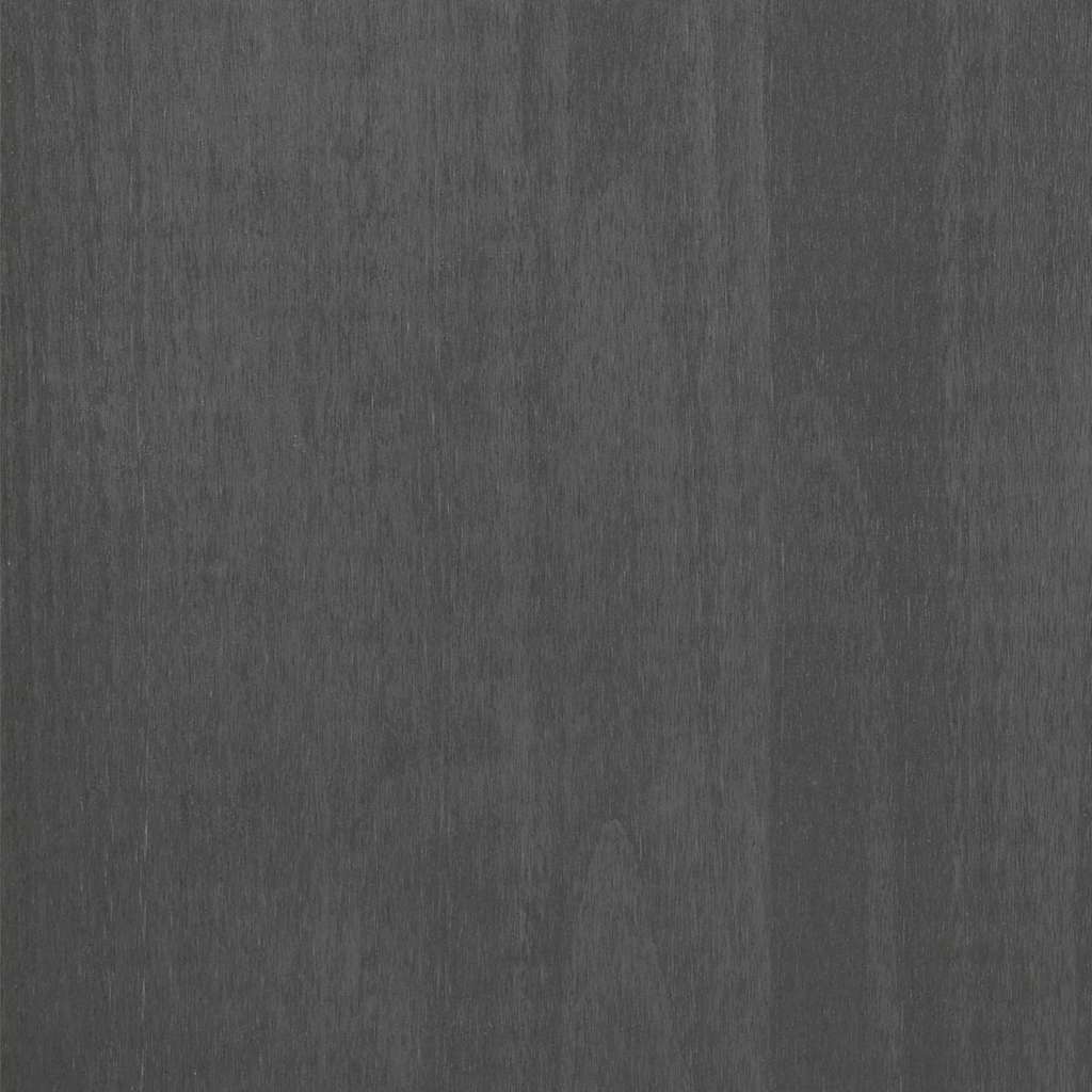 vidaXL Schreibtisch HAMAR Dunkelgrau 113x50x75 cm Massivholz Kiefer