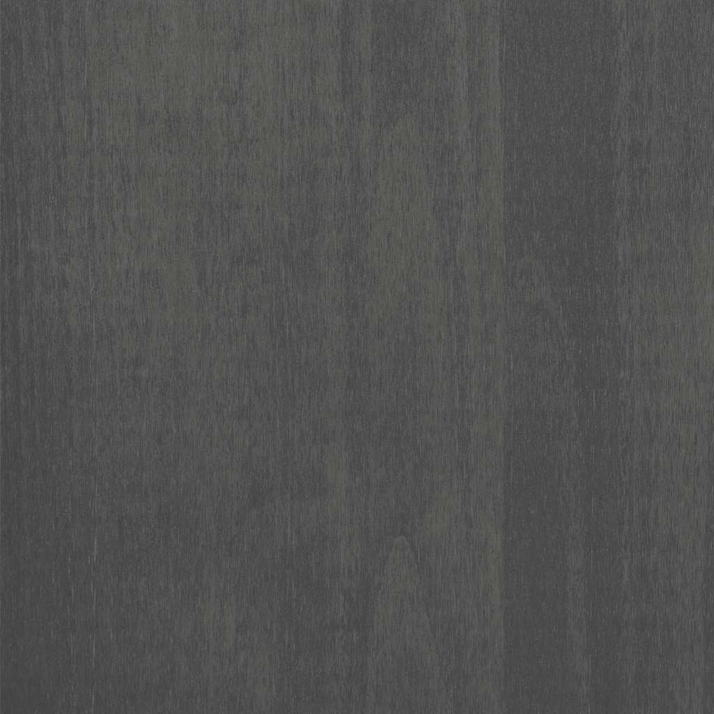 vidaXL Meuble TV HAMAR Gris foncé 158x40x40 cm Pin massif