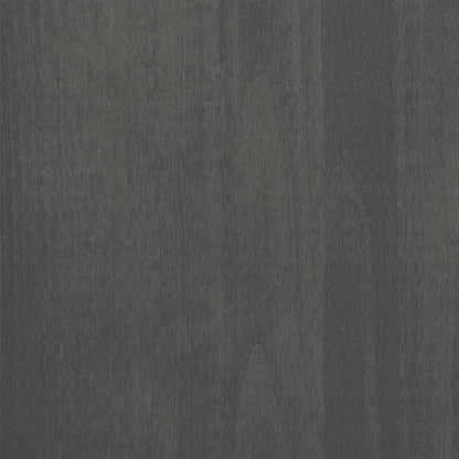 vidaXL Meuble TV HAMAR Gris foncé 158x40x40 cm Pin massif