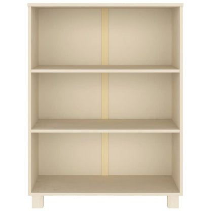 vidaXL Bibliothèque HAMAR Marron miel 85x35x112 cm Bois de pin massif
