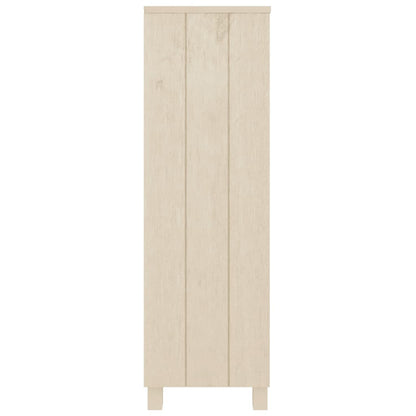 vidaXL Bibliothèque HAMAR Marron miel 85x35x112 cm Bois de pin massif