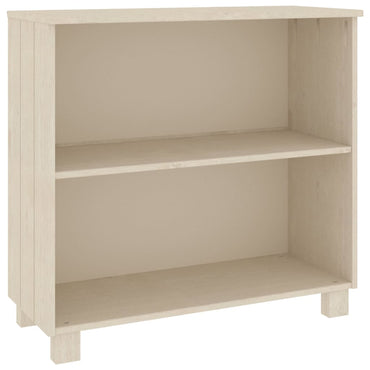 vidaXL Bahut HAMAR Marron miel 85x35x80 cm Bois de pin massif