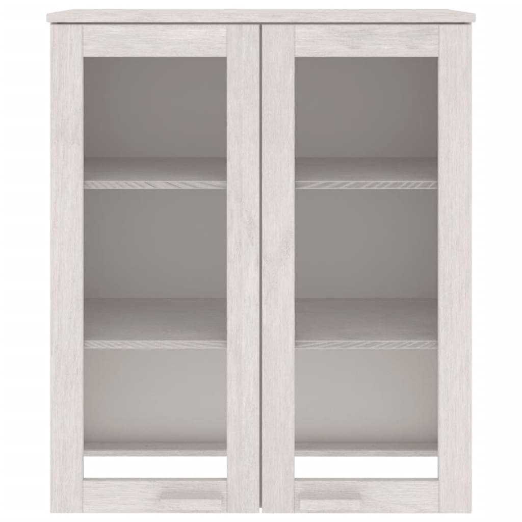 Dessus de bahut vidaXL HAMAR blanc 85x35x100 cm bois massif