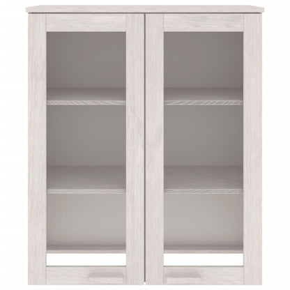 Dessus de bahut vidaXL HAMAR blanc 85x35x100 cm bois massif