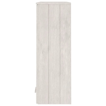 Dessus de bahut vidaXL HAMAR blanc 85x35x100 cm bois massif