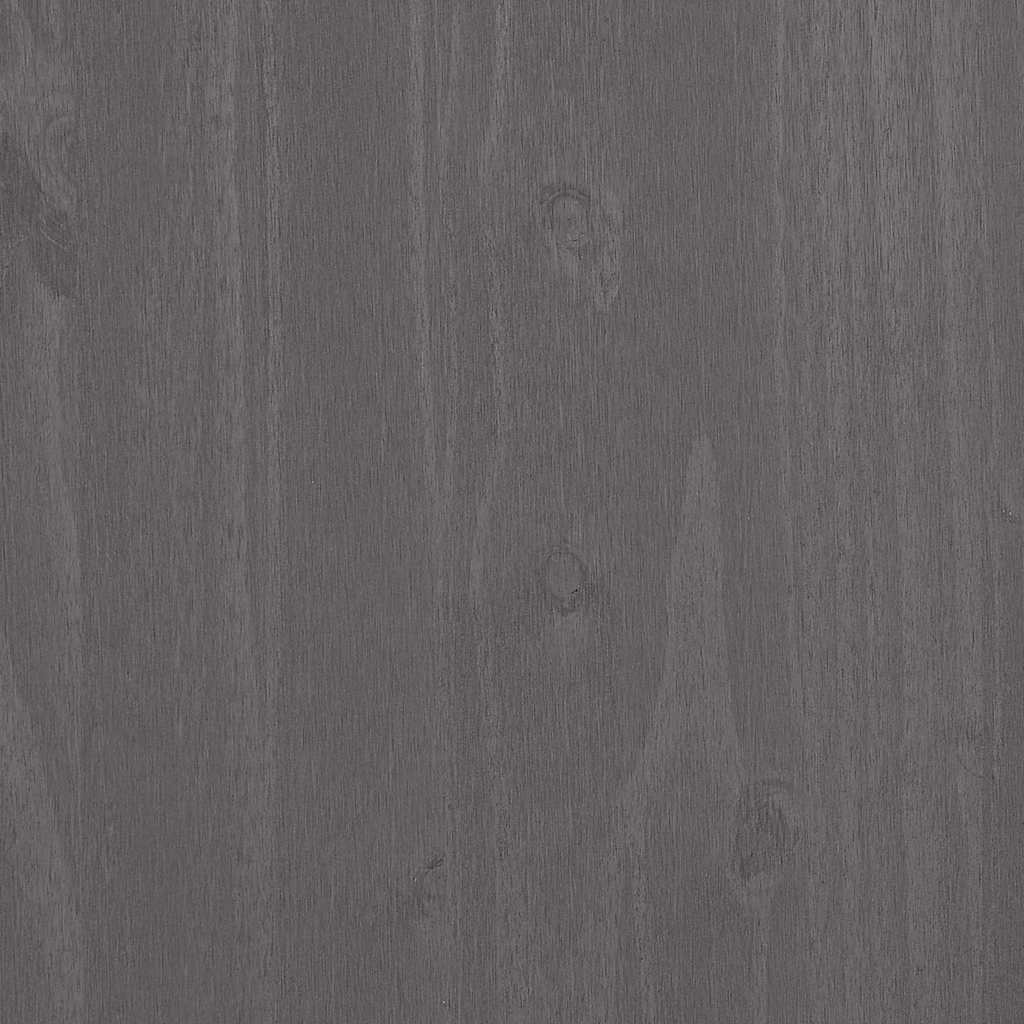 Dessus de buffet HAMAR gris clair vidaXL 85x35x100 cm bois massif