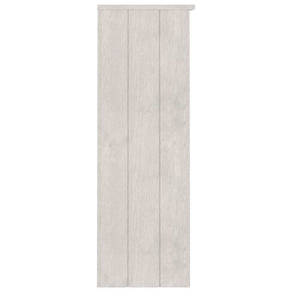 vidaXL Élément haut de bahut HAMAR blanc 85x35x100 cm bois massif